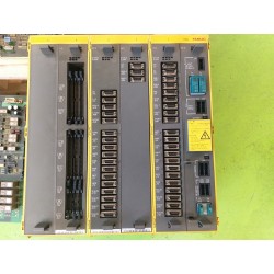 FANUC RACK COMPLETO DI SCHEDE - I/O - OPT1 - CPU - OPT2 - POWER